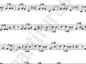 Jingle Bells Rock partitura para Saxofón Alto Barítono Villancico Navidad animado