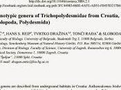 Nuevos géneros especies Diplópodos Croacia