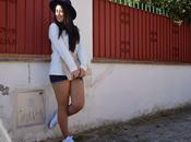 Blue white look