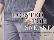 Pointed sneakers