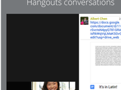 Google Hangouts ahora permite compartir ficheros Drive abandonar ventana Vídeo chat