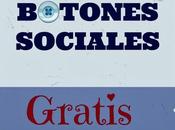 Botones sociales gratis