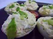 Huevos rellenos merluza