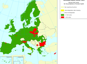PM10: Mapa valor límite anual para protección salud (Europa, 2012)