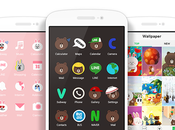 aplicacion Line Deco cambia aspecto sistema Smartphone
