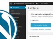 Panel administración WordPress Guía general