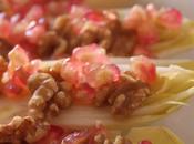 Endivias granada vinagreta jengibre