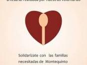 Asociación Cultural Bohemia nuestra campaña “Navidad para todos Montequinto” cambiando labores alimentos