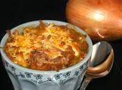 Soupe l'oignon gratinée