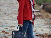 Look: Trenca jersey-poncho