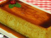 Receta fácil flan manzana leche