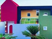 Colores posmodernos casas diseño.