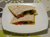 Quesadilla verduras queso