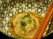 Dumpling sopa cocido