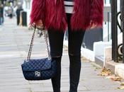 Burgundy coat