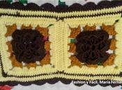 Muestras motivos tejidos crochet ganchillo (Crocheted samples)