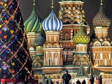 Navidad, Rusia, celebra siete enero