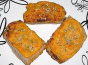Tostas gratinadas untable levadura