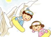 Practicar deporte invierno nuestros hijos