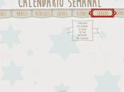 DIY: Calendario Semanal Gratis