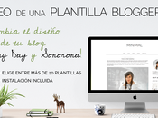 Sorteo plantilla blogger Rainy Design Studio