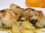 Pollo salsa naranja