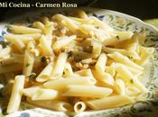 Macarrones berberechos salsa verde