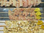 Brochetas filetes pollo