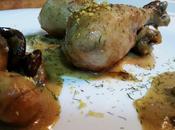 Muslitos pollo setas horno Pollo funghi forno