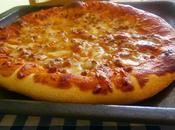 Pizza barbacoa casera