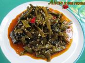 Ensalada algas salsa teriyaki