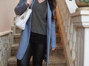 Gray coat, white
