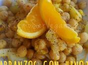 Garbanzos hinojo naranja