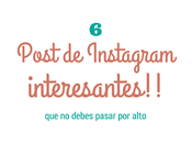 post sobre Instagram debes leer!!