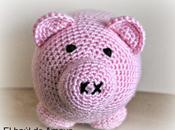 Cerdito ganchillo