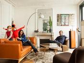 mesas auxiliares Edition. estilo retro nuevo cuño