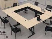 diferentes configuraciones para sala reuniones