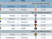 Calendario juegos jornada futbol mexicano clausura 2015 liga