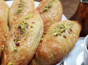 Cruasanes árabes rellenos (croissants) شعيبيات بالقشطة