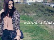 Leopard Blazer