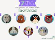 Recursos: Ideas para crear platos papel sobre invierno