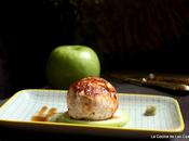 Hamburguesa Pechuga Pollo rellena Manzana Rallada Mozzarella