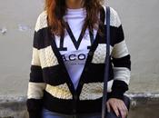 Outfit stripes.