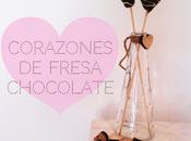 finde frugal: corazones fresa chocolate