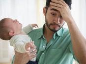 ¿Pueden también papás padecer depresión posparto?