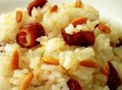 Arroz piñones dátiles