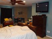 Antes/después dormitorio matrimonio baño elegante