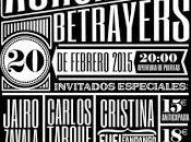 Concierto Madrid Aurora Betrayers Carlos Tarque, Jairo Zavala Cristina Manjón como invitados