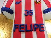 Tarta camiseta atlético madrid