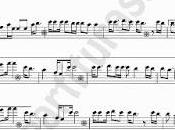 Beatles partitura para Saxofón Alto Barítono canción famoso grupo Liverpool